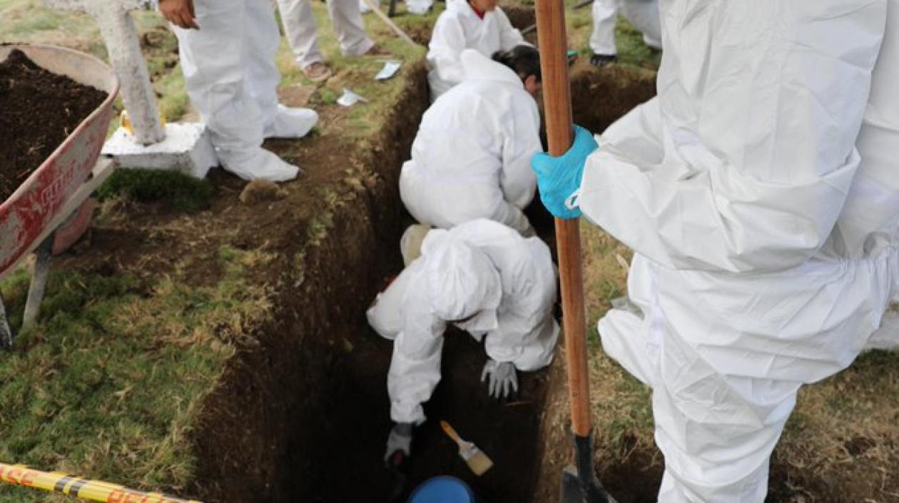 Diligencia de la JEP.