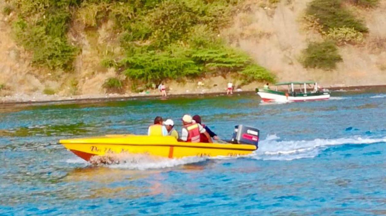 Sector del accidente.