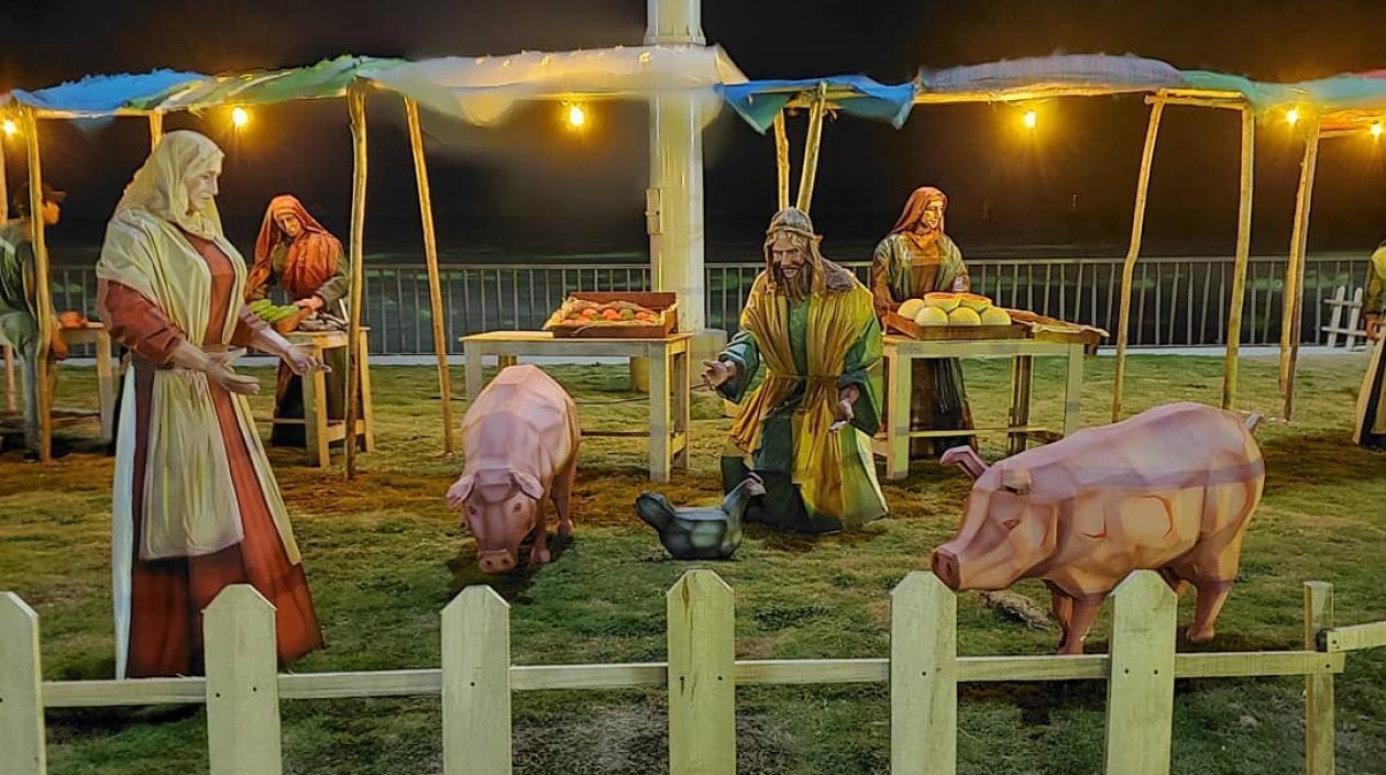 La ‘Villa de Belén’  en el Malecón del Río.