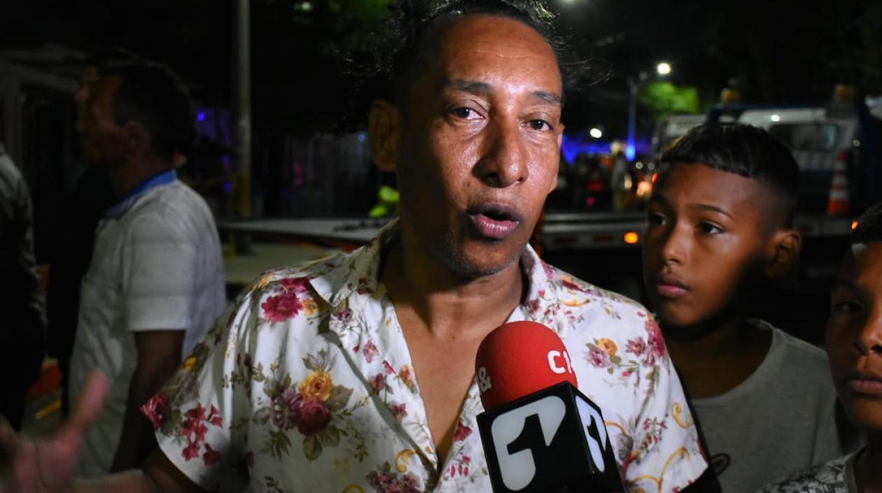 Luis Carlos Mattos, dueño del inmueble.