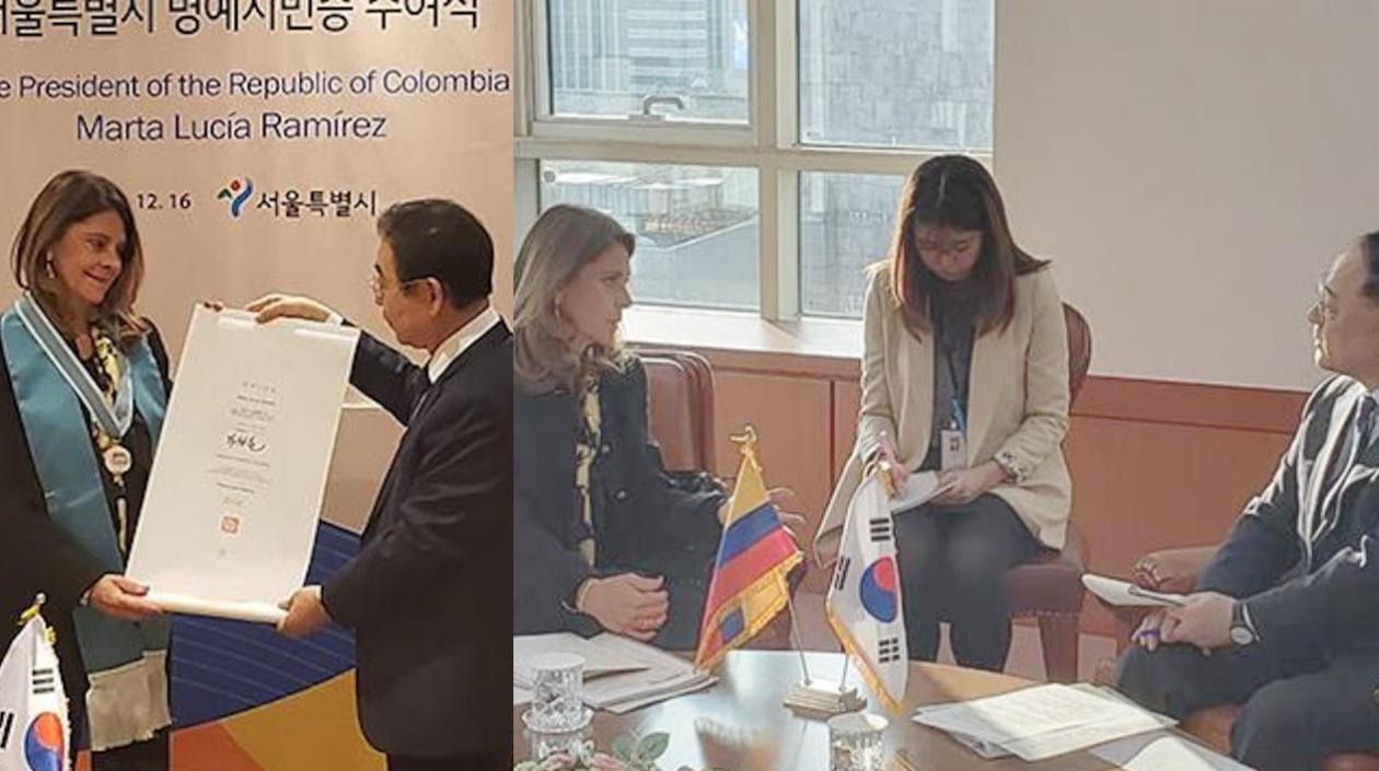 La Vicepresidente de Colombia, Marta Lucía Ramírez.