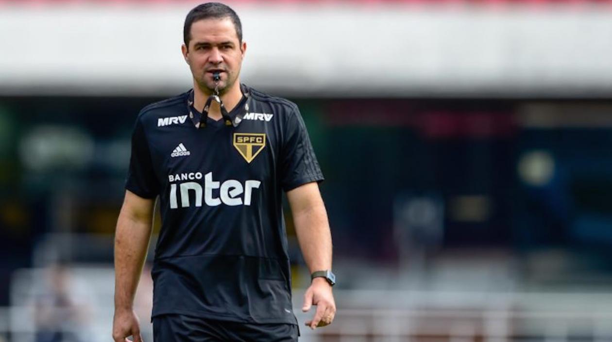 André Jardine, técnico de la Selección Preolímpica de Fútbol.