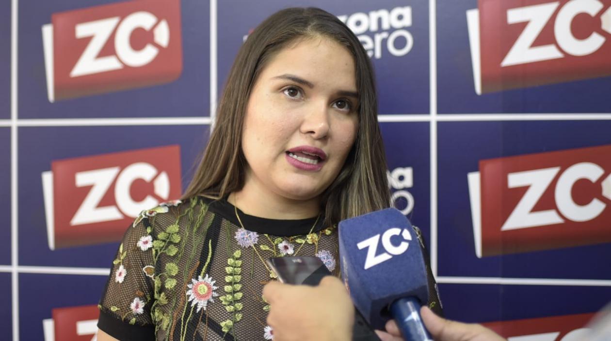 Betsy Barragán, coordinadora de las mujeres de la Fundación Alfarero de la Libertad.