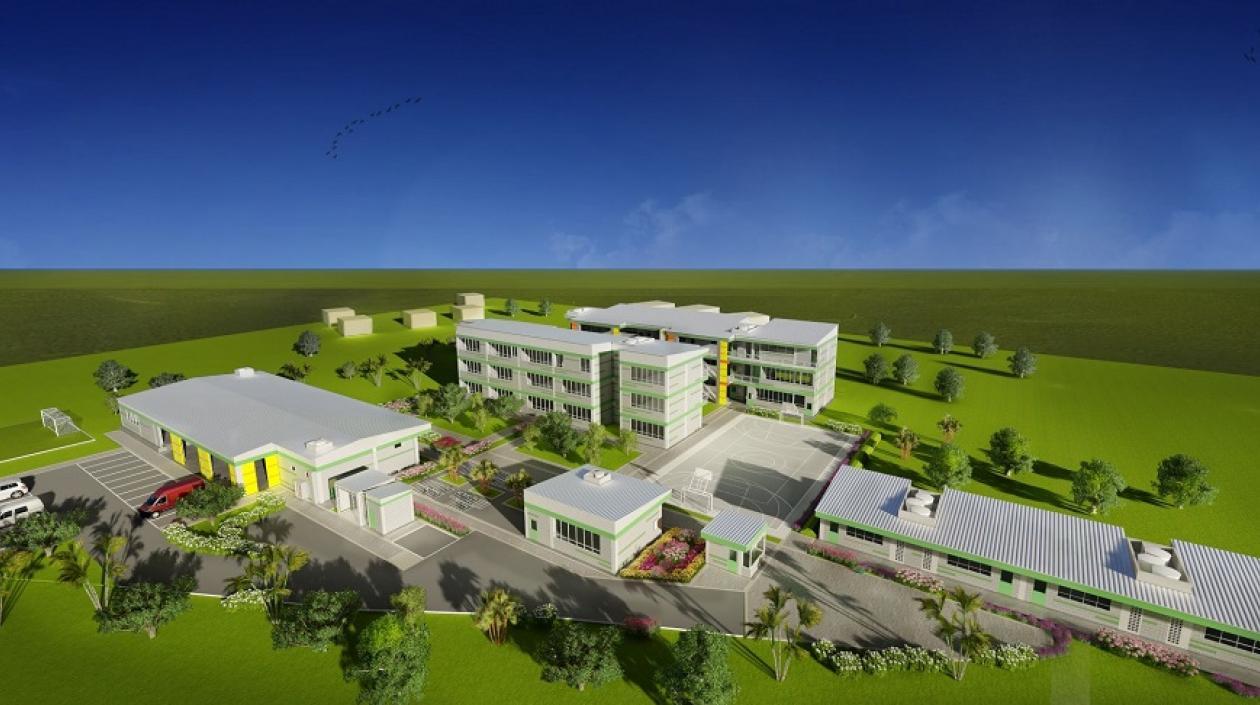 Colegio tipo 19 de la Jagua de Ibirico.