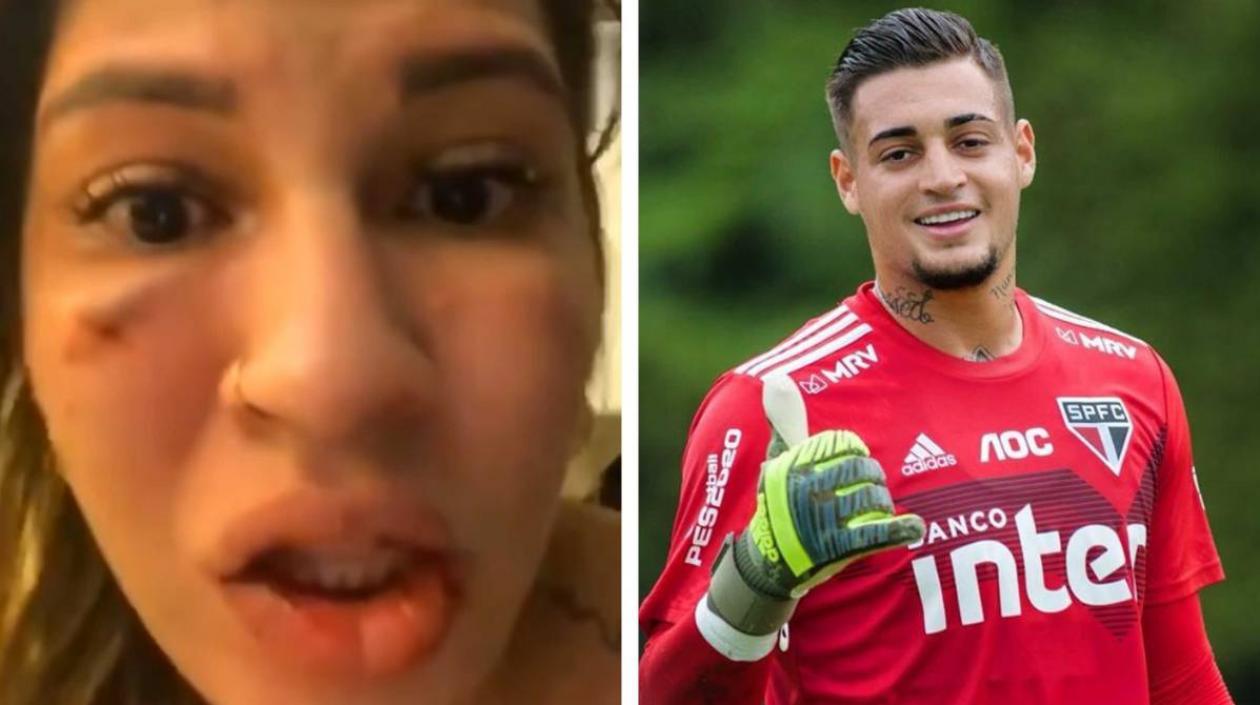 Milena Bemfica, esposa de Jean. 