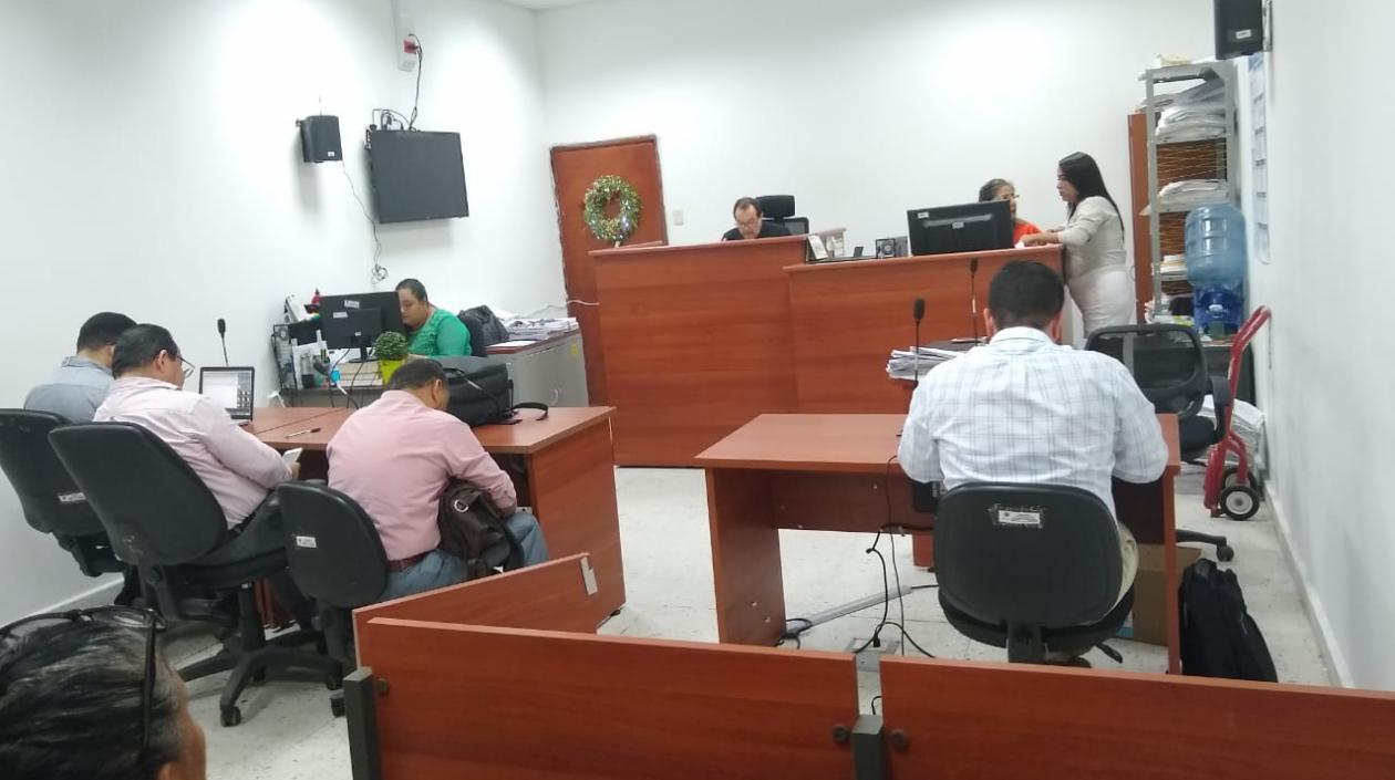 Audiencia del Caso 'Casa Blanca'.