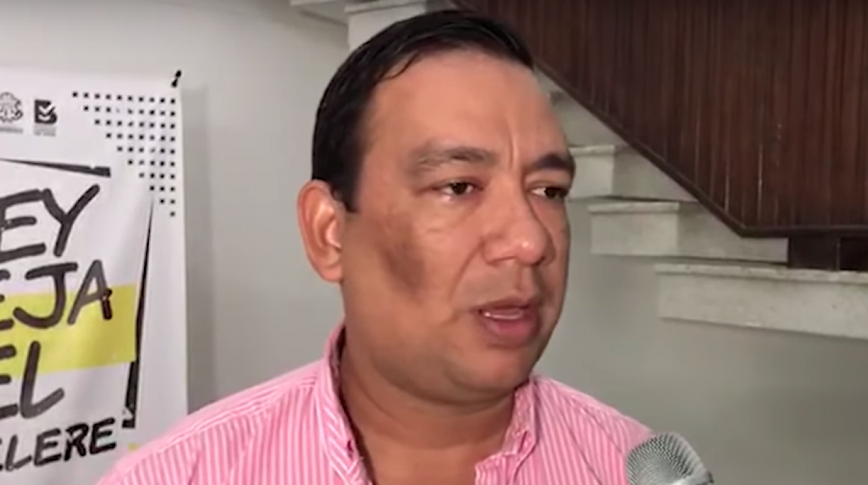 El Alcalde de Pedraza, Gustavo Osorio Osorio.