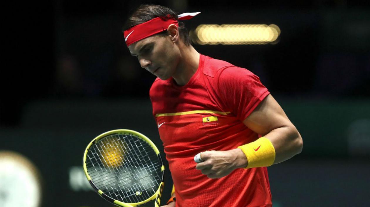 Rafael Nadal, tenista español. 