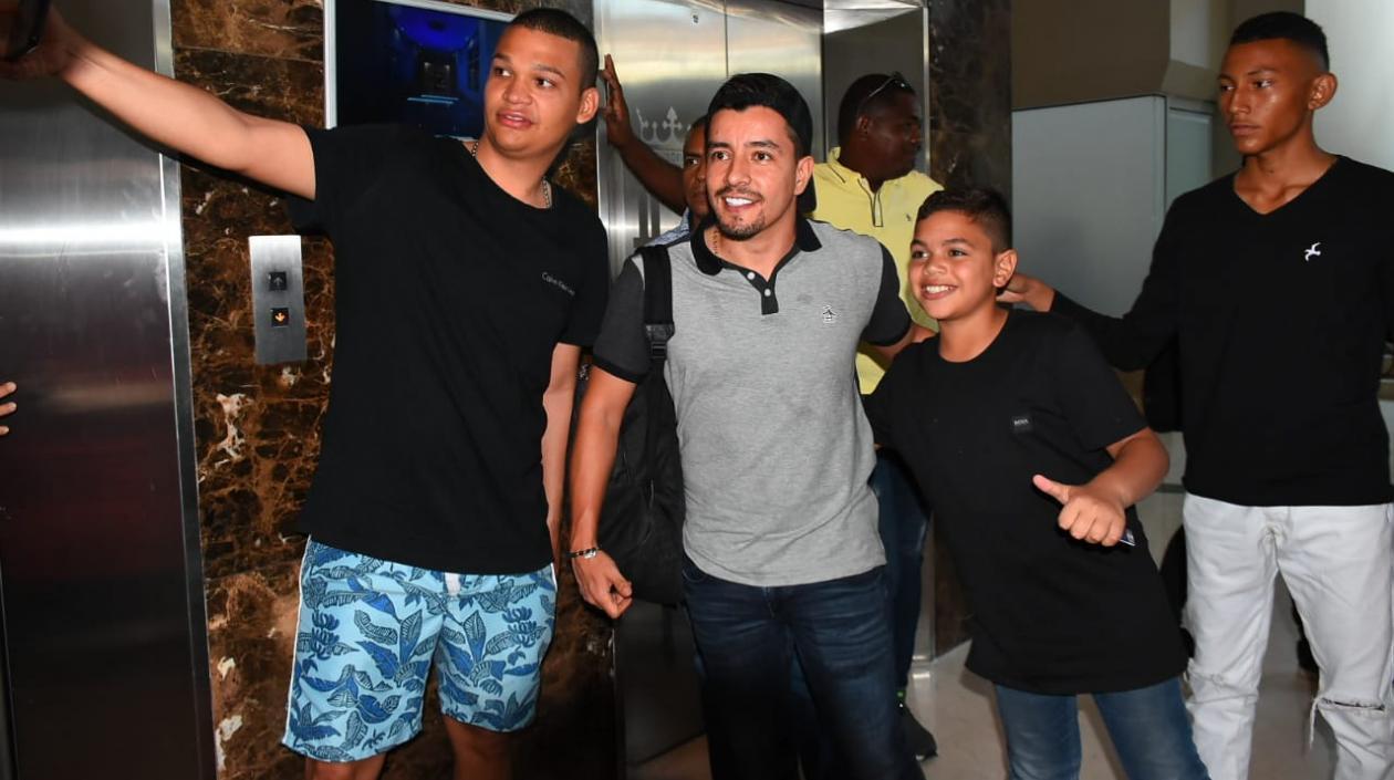 El volante santandereano Sherman Cárdenas.