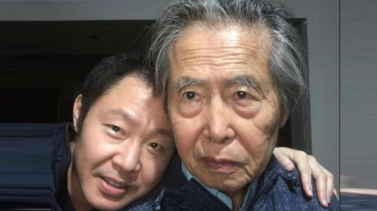 El expresidente peruano Alberto Fujimori (derecha). 