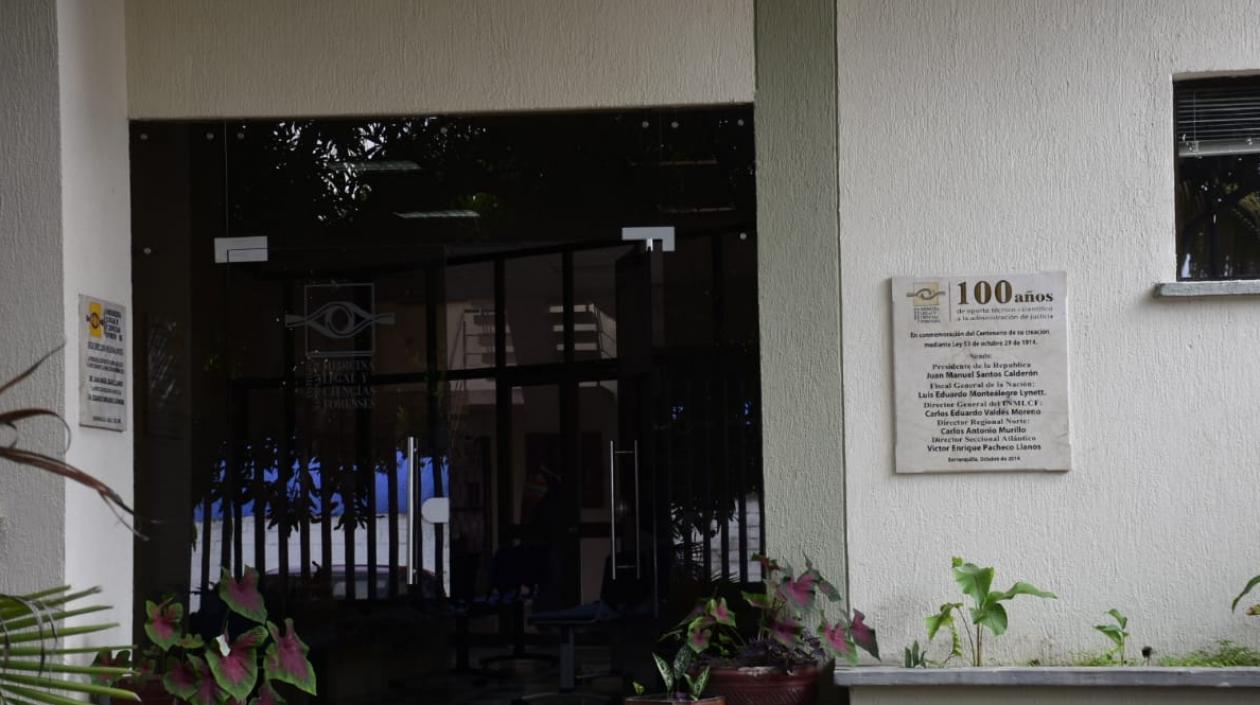 Sede de Medicina Legal en Barranquilla.