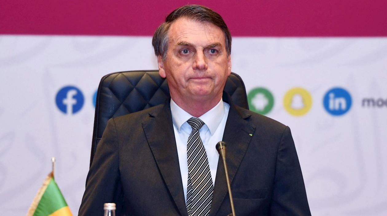 El presidente de Brasil, Jair Bolsonaro.