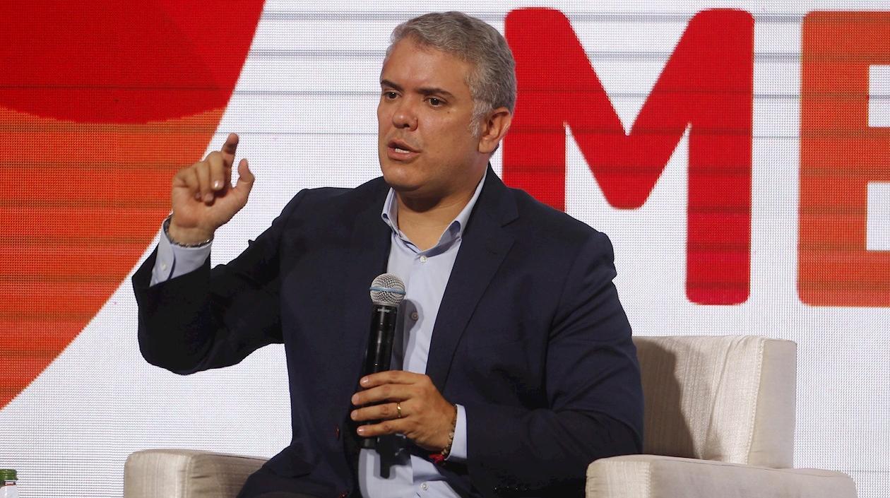 El Presidente de la República, Iván Duque.