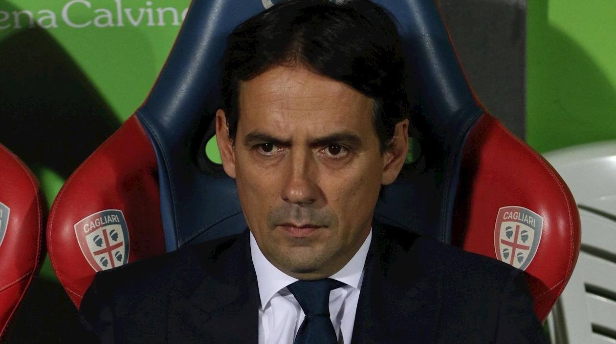 Simone Inzaghi, técnico de la Lazio.