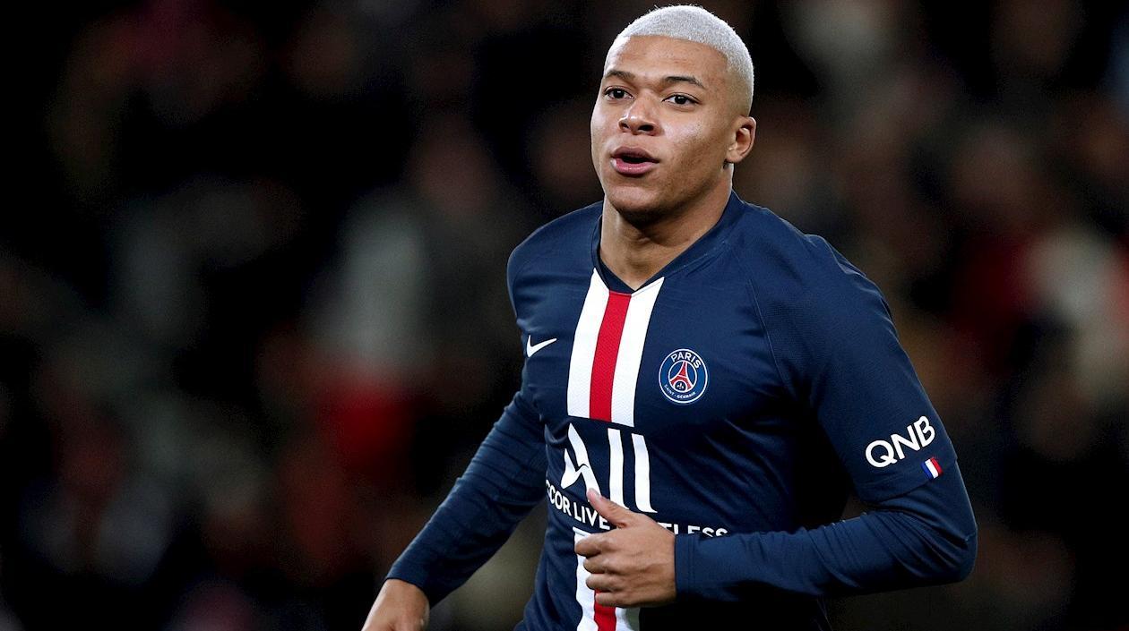 El delantero Kylian Mbappé.