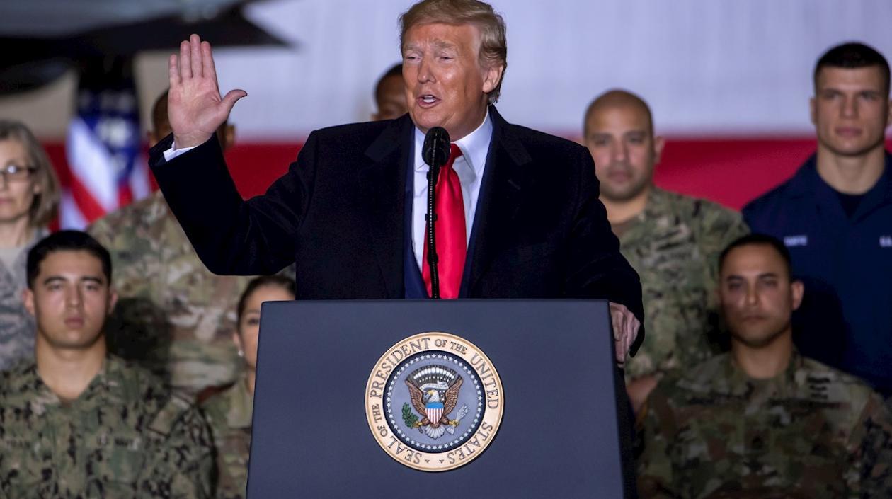 El presidente de los Estados Unidos, Donald Trump.