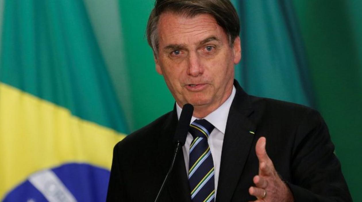 Jair Bolsonaro, presidente de Brasil.