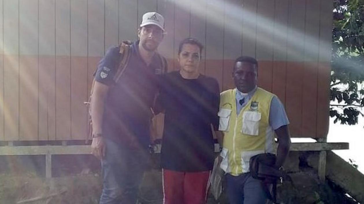 Diana Toro fue liberada después de 15 meses de secuestro.