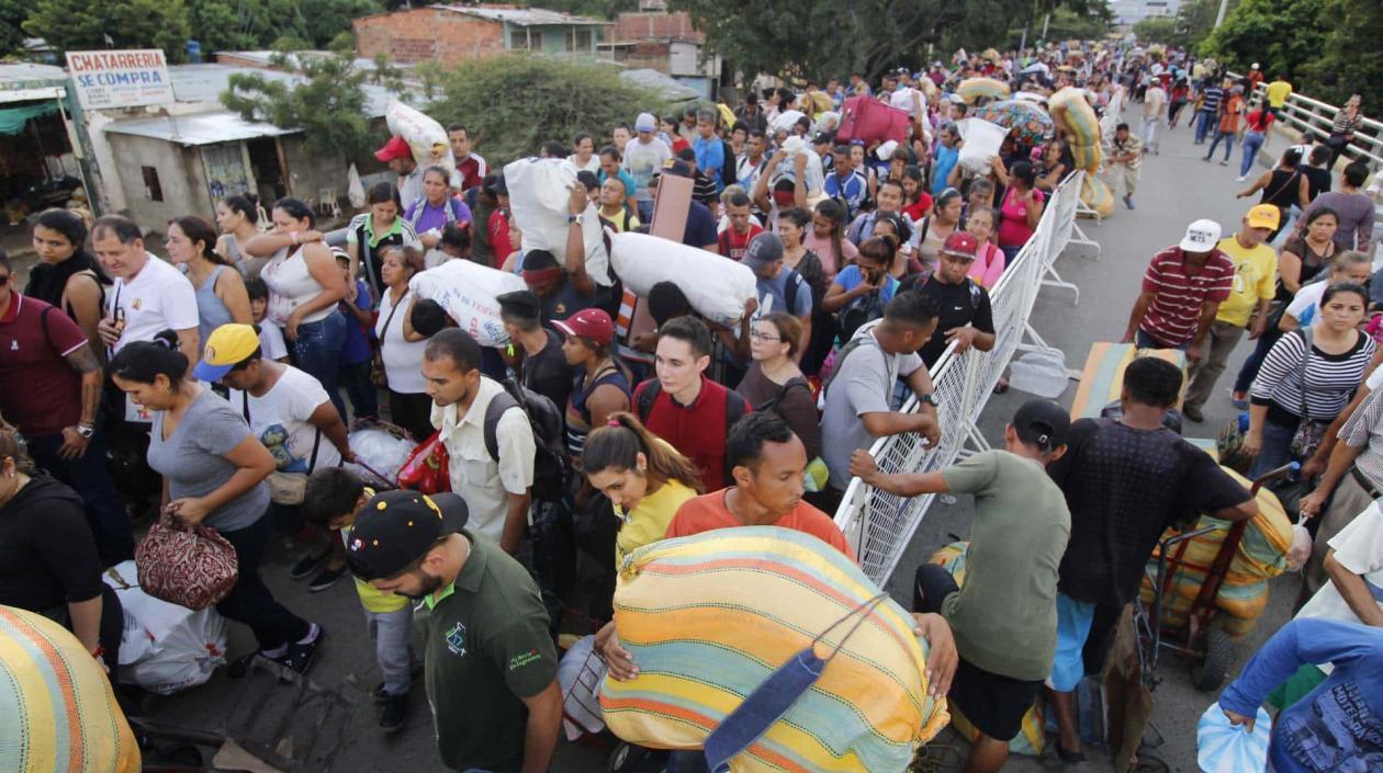 Por departamentos, el que más personas ha recibido es Norte de Santander.