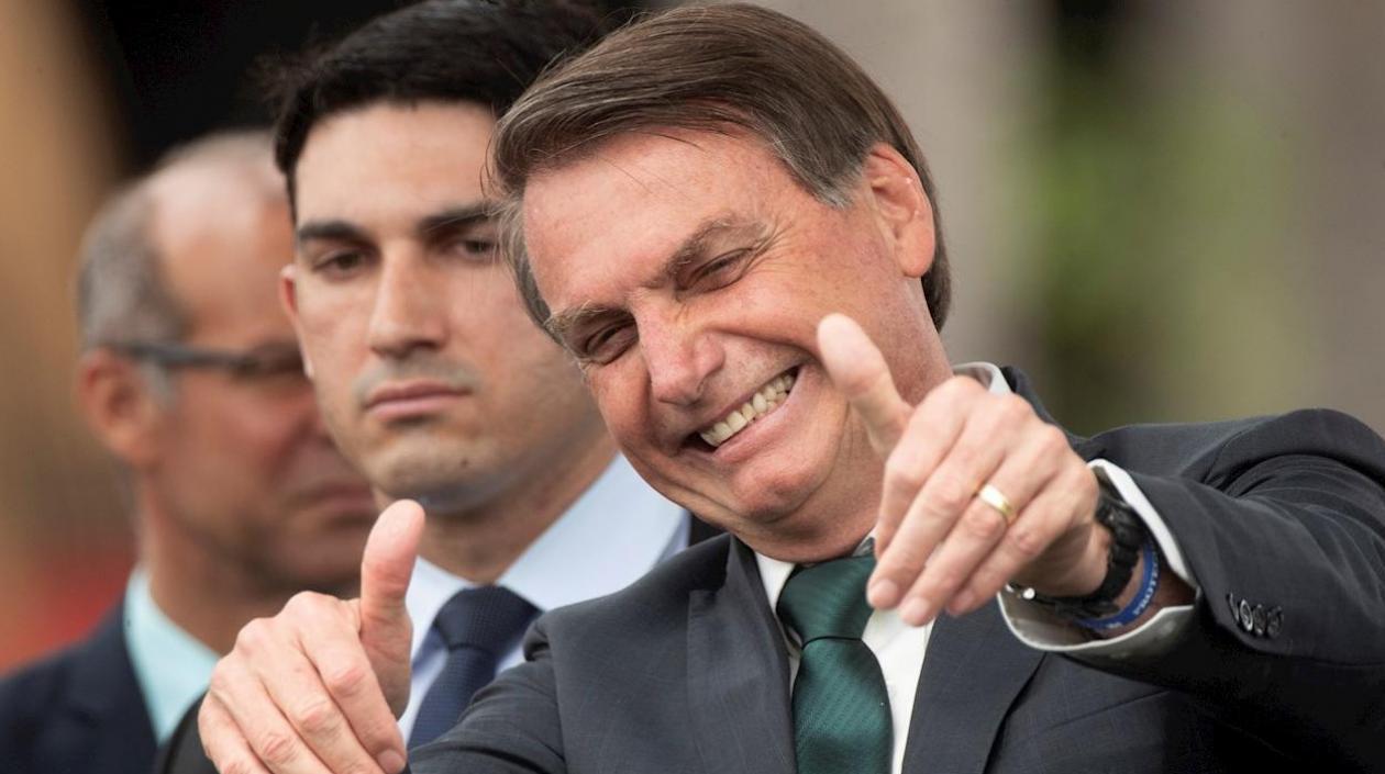 El presidente brasileño, Jair Bolsonaro.