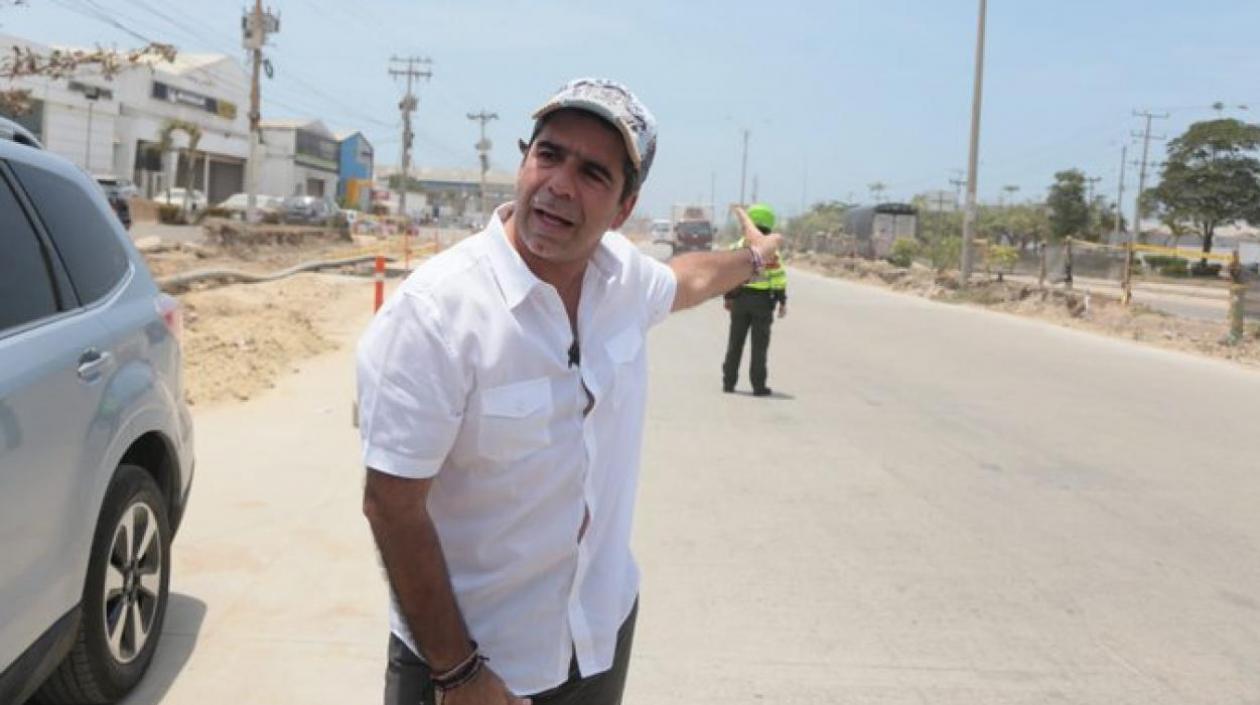 El Alcalde de Barranquilla, Alejandro Char.