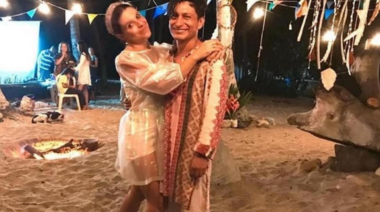 Nathalia Jiménez y Rodrigo Monsalve.