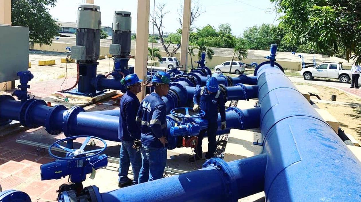 Instalaciones del tanque 7 de Abril.