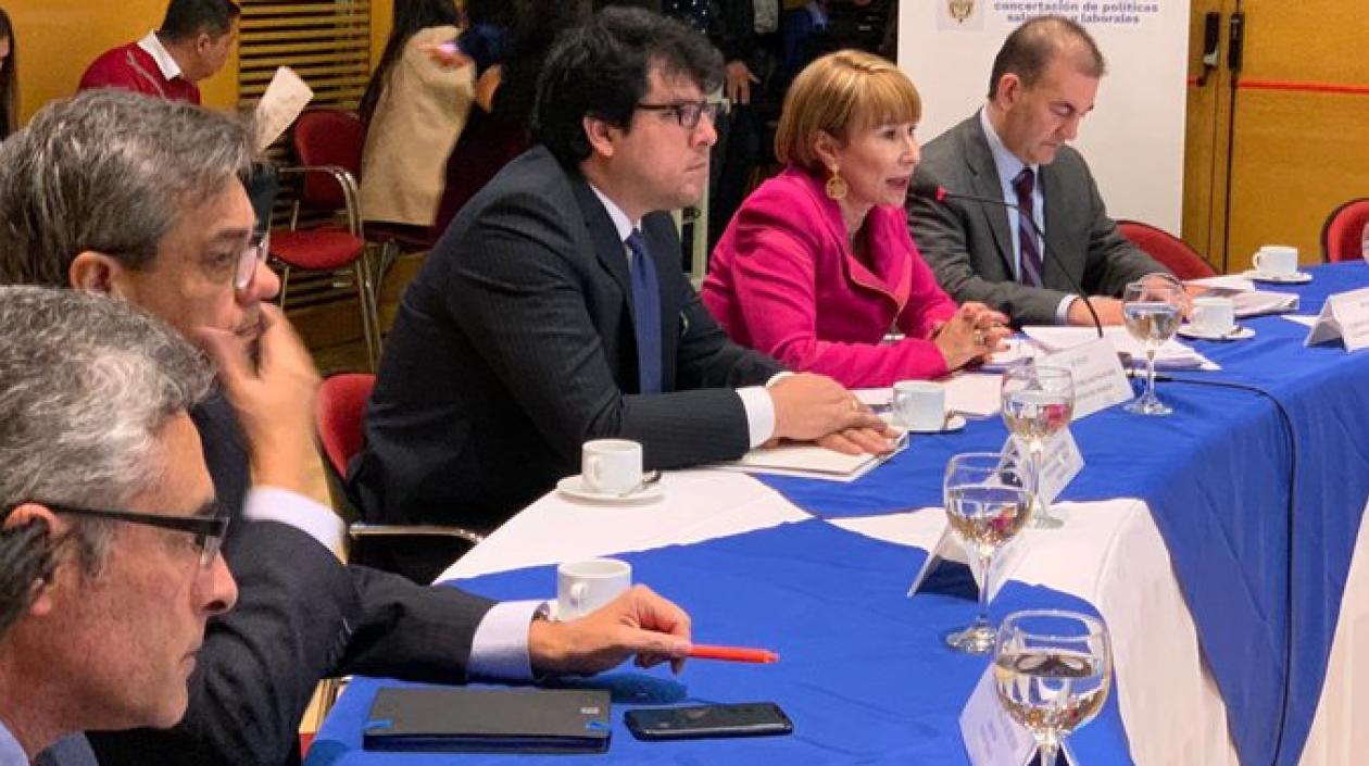 La ministra de Trabajo, Alicia Arango.