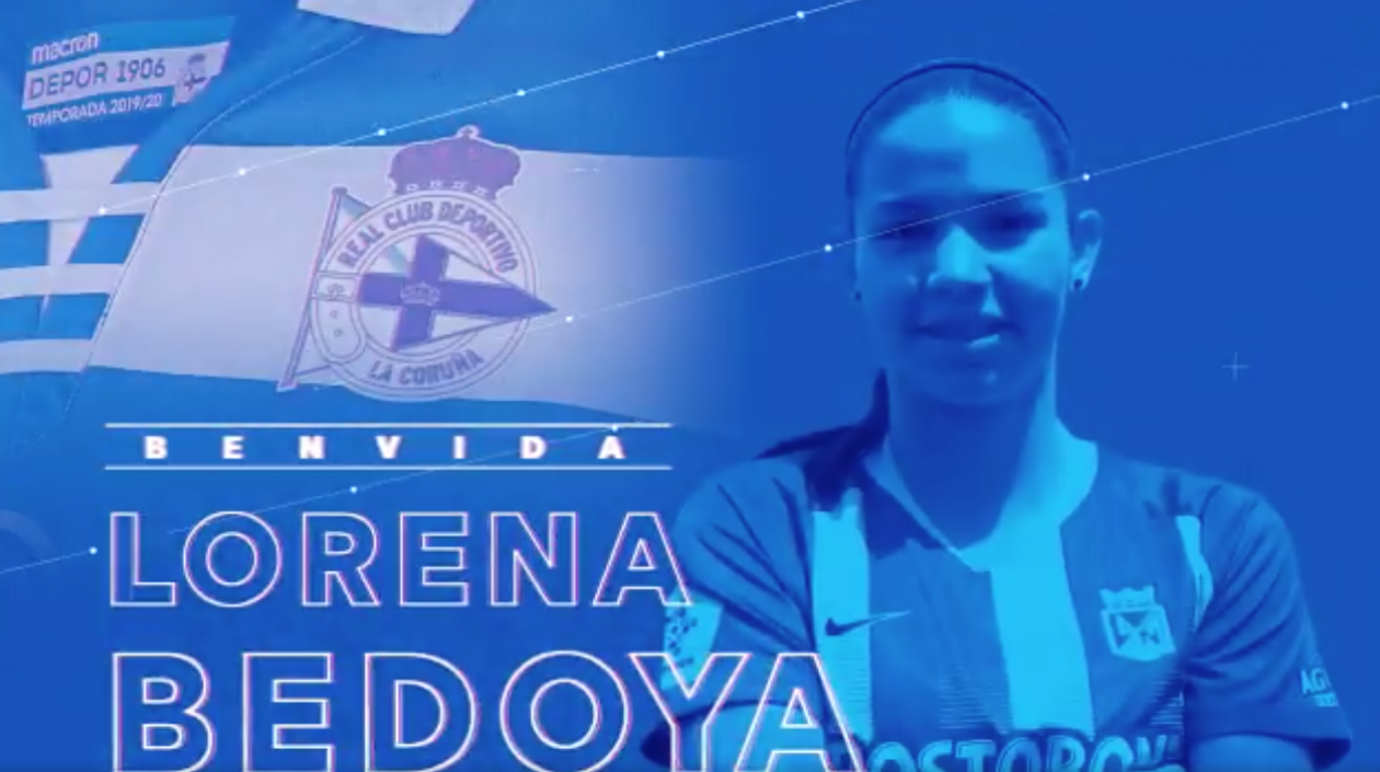 Así anunciaron a la colombiana. 