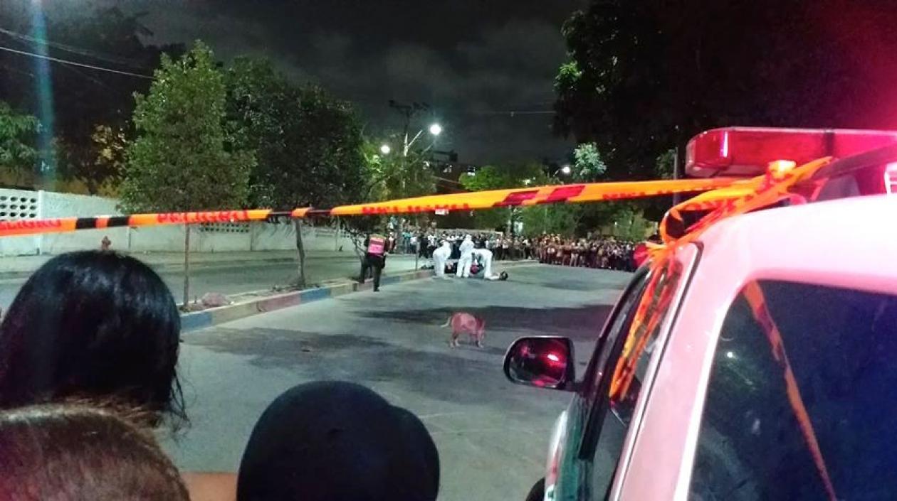 Lugar de los hechos.