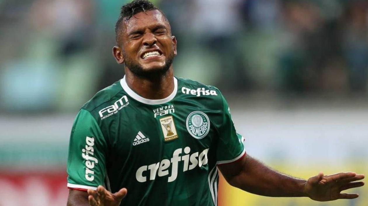 El delantero Miguel Ángel Borja.