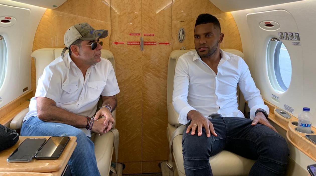 Alejandro Char y Miguel Ángel Borja. 