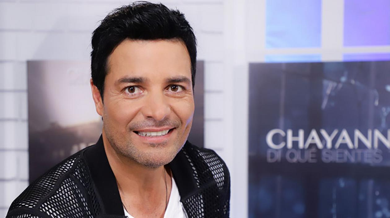 La cantante Chayanne.