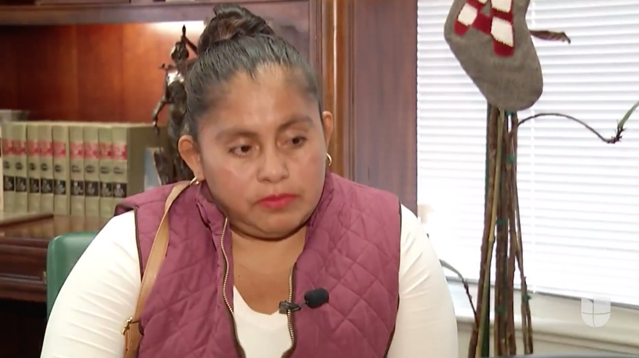 La guatemalteca Julia María Tomas.