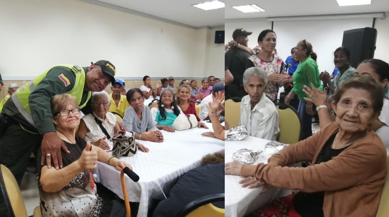 Jornada con los abuelitos.