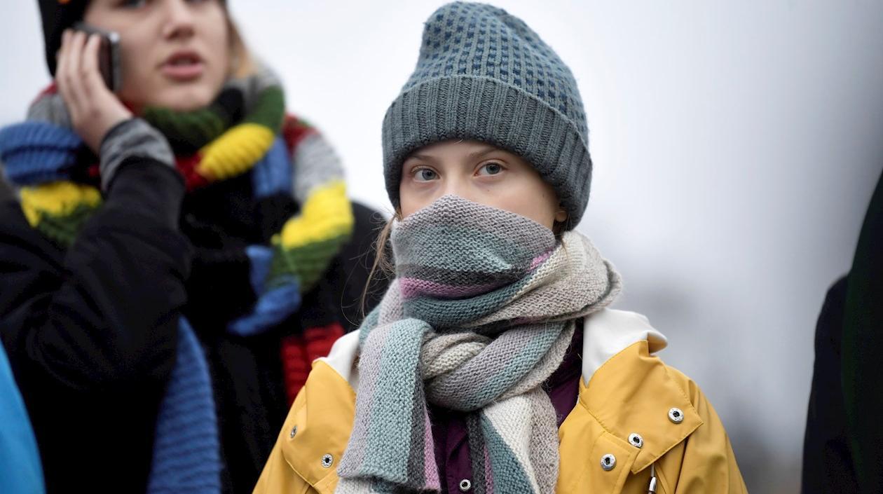 La activista sueca Greta Thunberg.