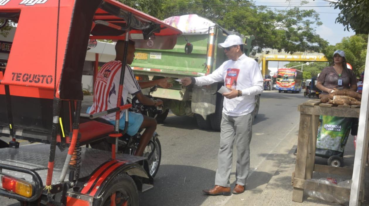 Benjamín Collante Fernández, Director Regional del ICBF.