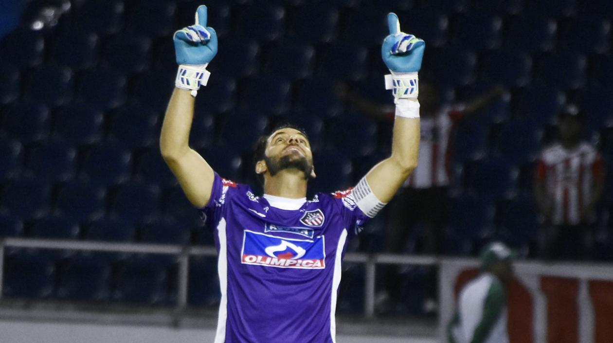 Sebastián Viera, capitán de Junior. 