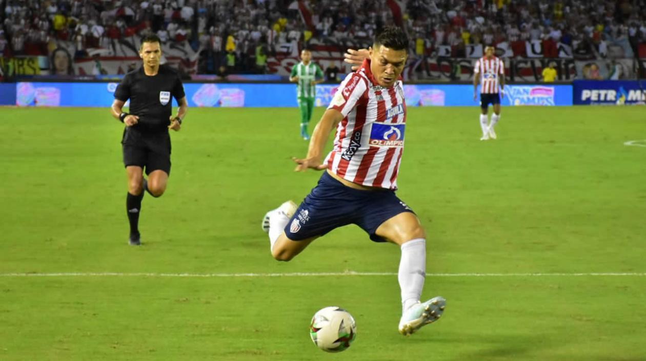 Teófilo Gutiérrez, delantero de Junior. 