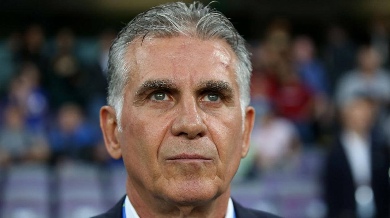 Carlos Queiroz, técnico portugués. 