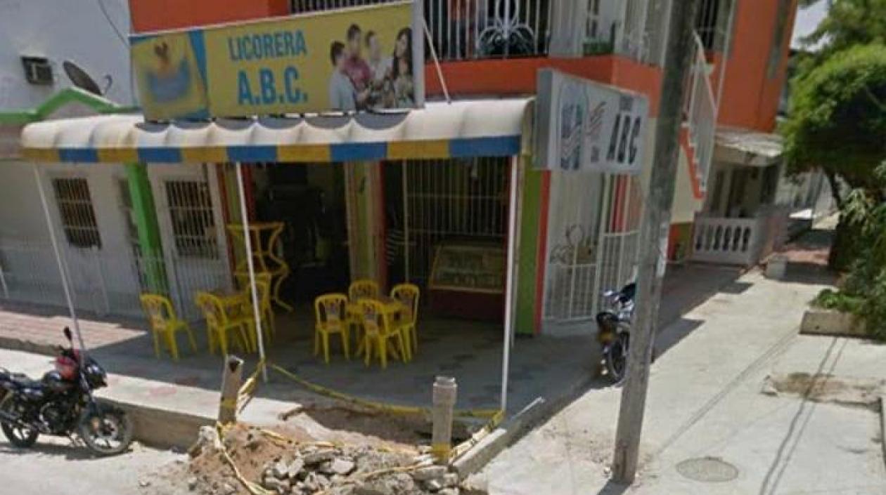 Lugar de los hechos.