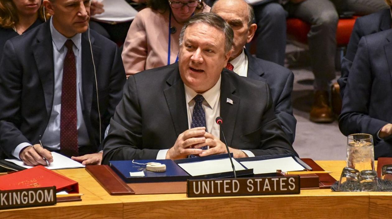 El secretario de Estado de EE.UU., Mike Pompeo.