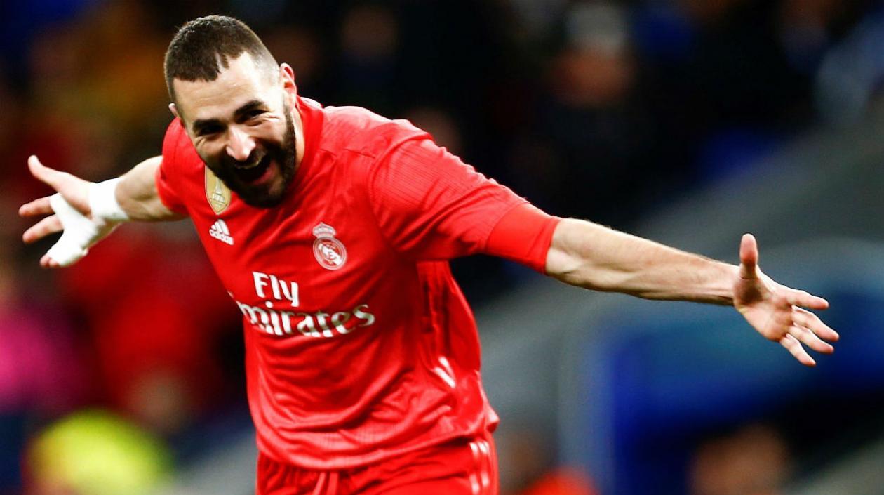 Karim Benzema, delantero francés. 