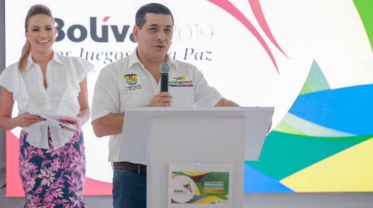 Dumek Turbay, Gobernador de Bolívar.