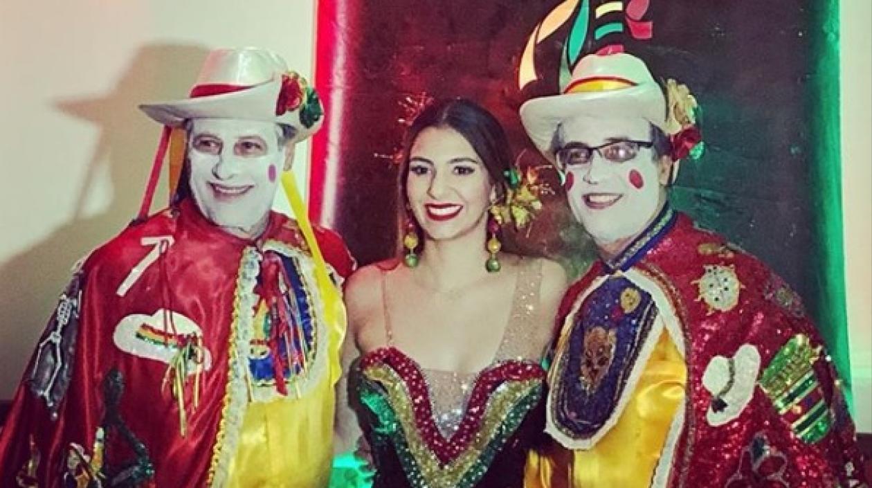 Enrique Vengoechea, Carolina Segebre y Luis Fernando Vengoechea.