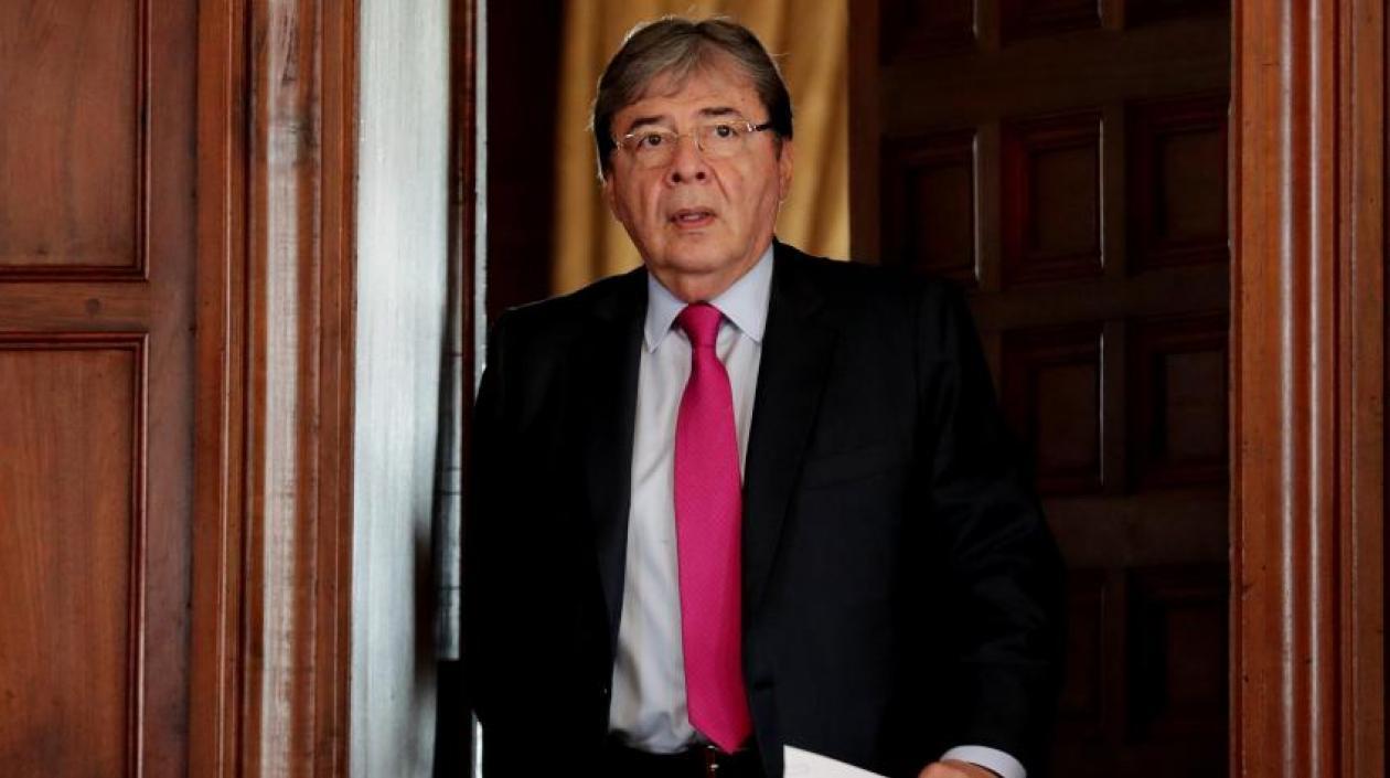 El Canciller, Carlos Holmes Trujillo.