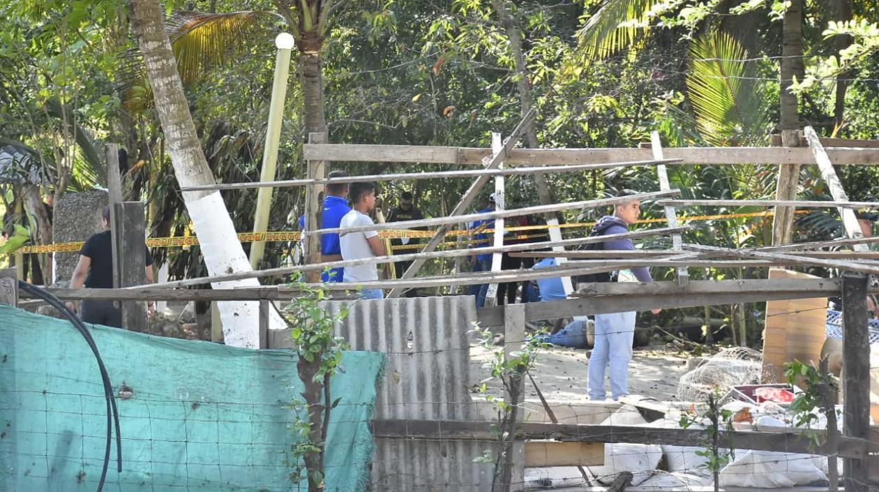 Lugar de los hechos.