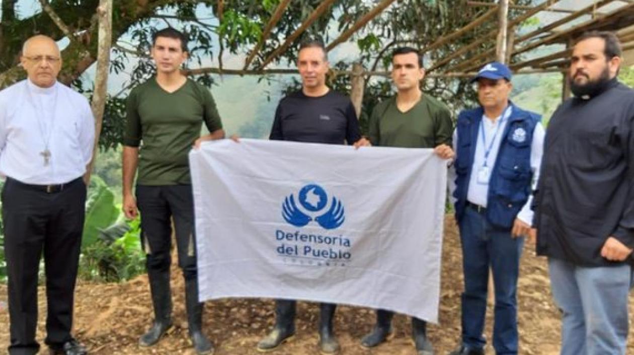 Maxwell Joya, Carlos Quiceno y Julio Díaz habían sido secuestradas por el ELN el pasado 11 de enero.