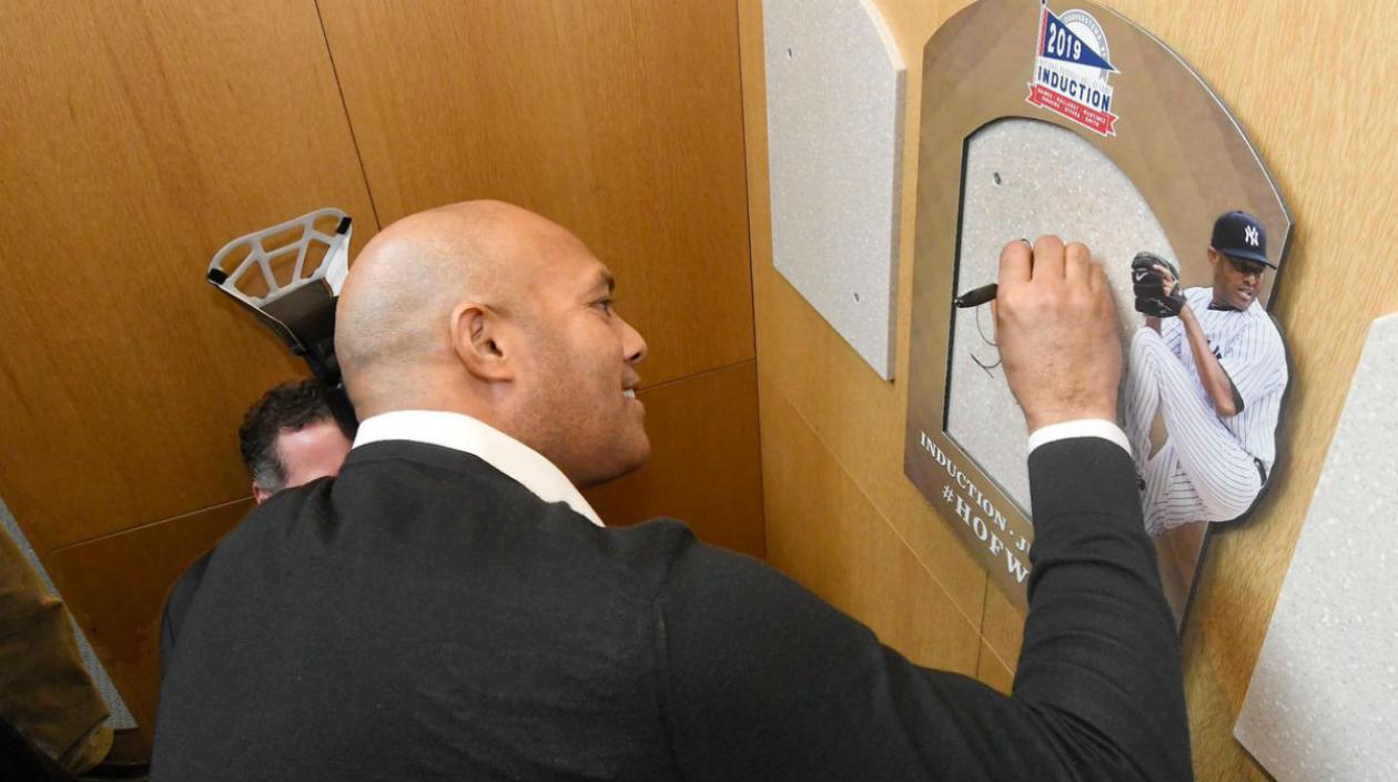 Mariano Rivera, ex lanzador de Grandes Ligas. 