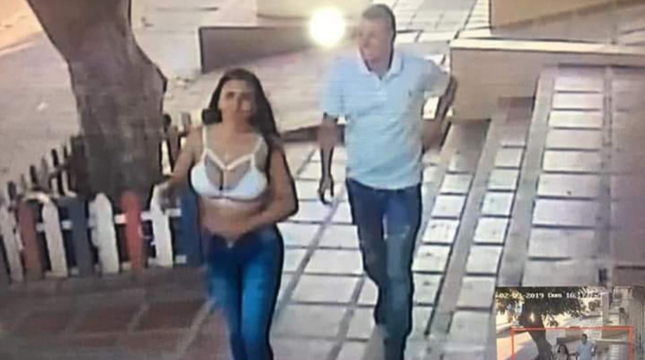 Imágenes de dos de los presuntos dellncuentes.